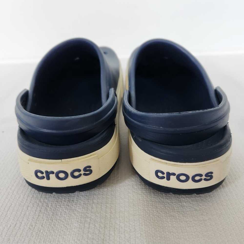 Men's Navy Blue Clogs - Picture 5 of 9